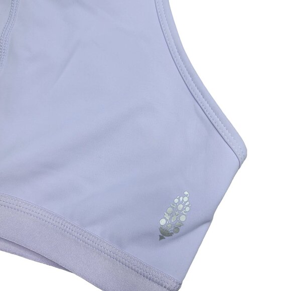 FP Movement Women's Lavender purple sports Bra laser cut back detail size xs - Picture 5 of 6